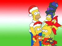 pic for simpsons xmas